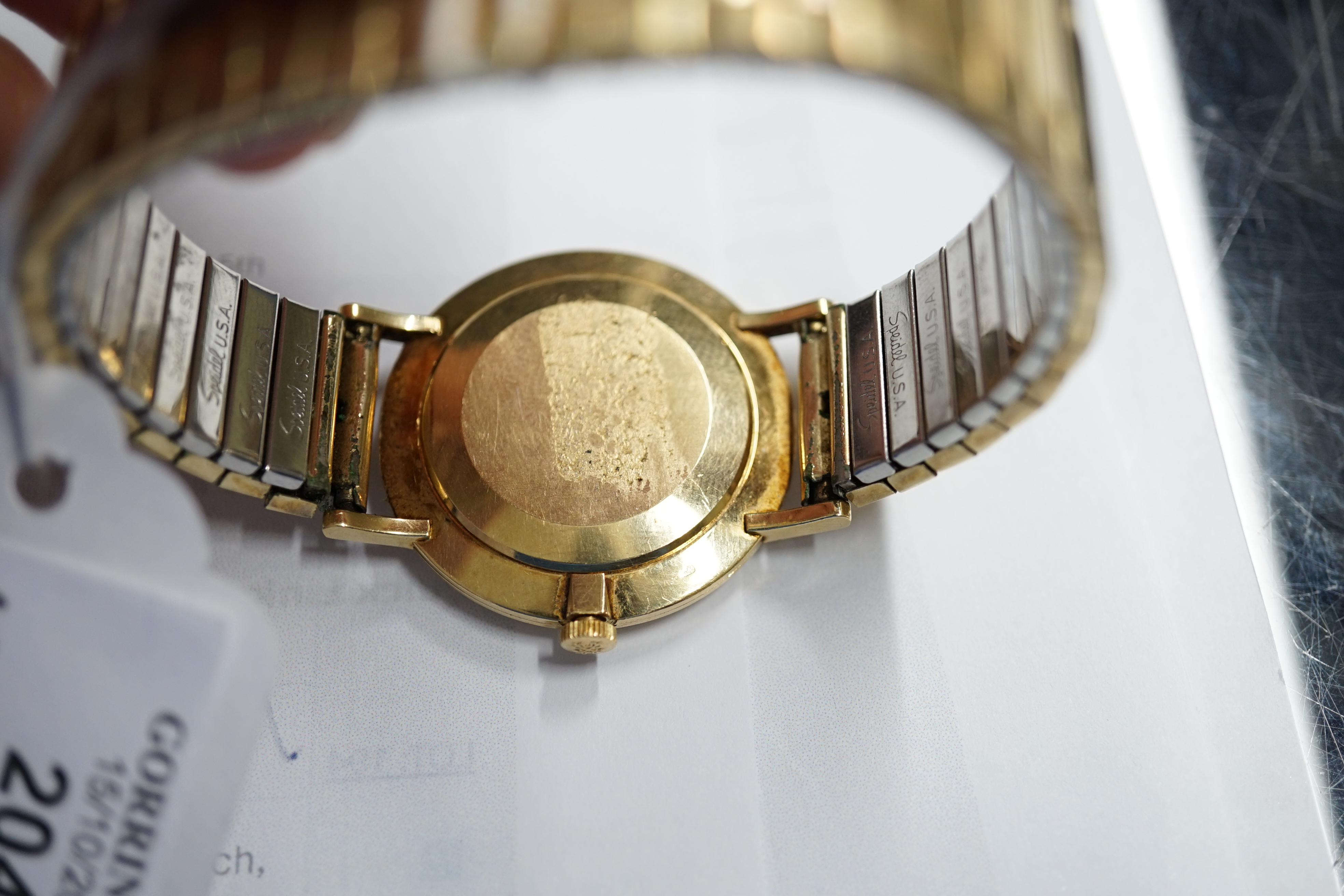 A gentleman's 18ct gold Patek Philippe wrist watch